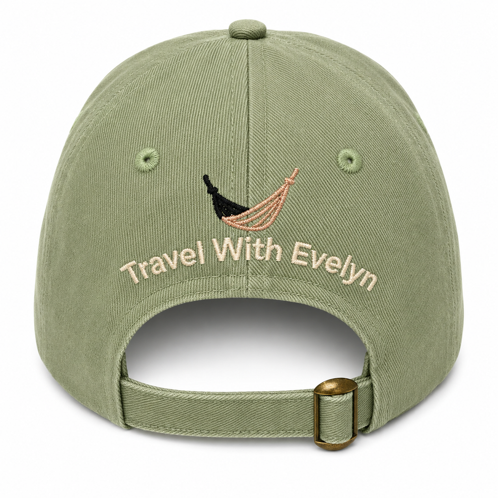 Travel With Evelyn | Signature Phrases Collection Hat