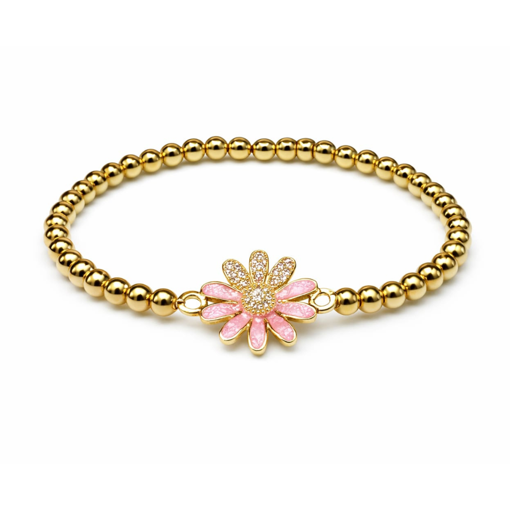 Multicolor Flower Bracelet