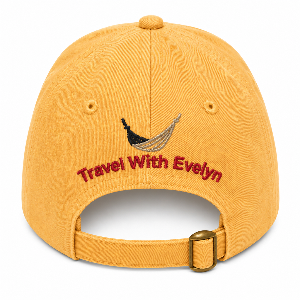 Travel With Evelyn | Signature Phrases Collection Hat