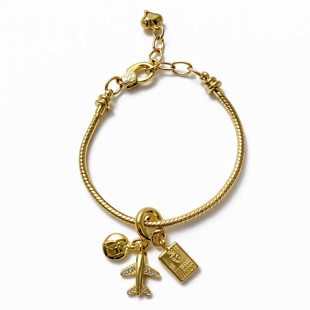 TRAVEL CHARM BRACELET