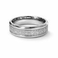 RETRO CROSS STAINLESS STEEL MEN'S RING (UNISEX)