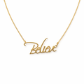 BELIEVE NECKLACE