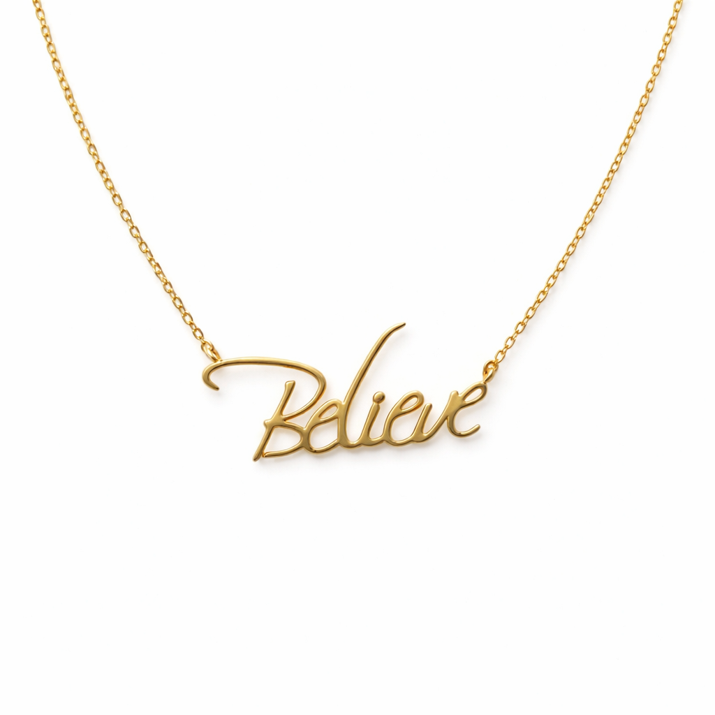 BELIEVE NECKLACE