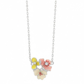 FLOWER NECKLACE (SILVER)