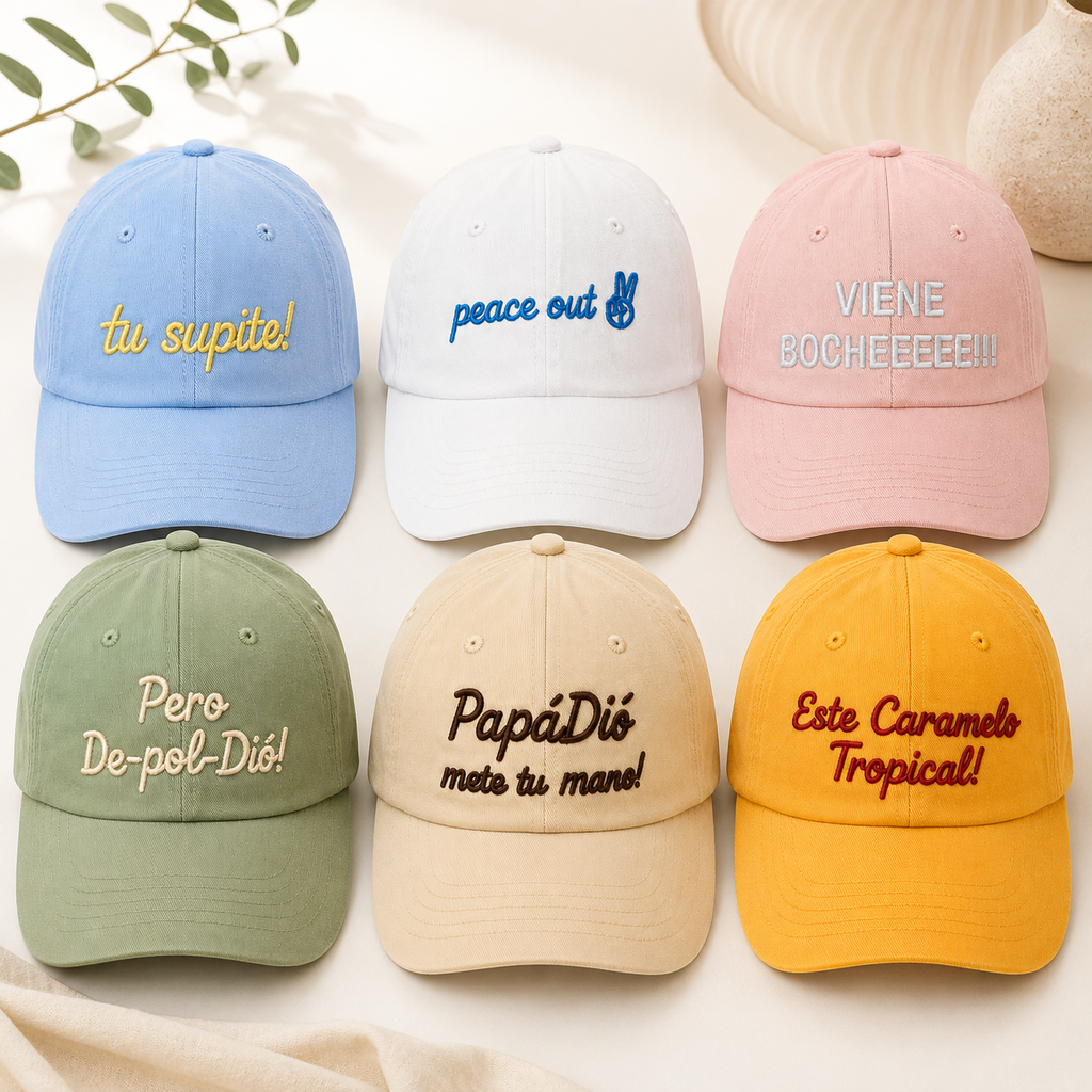 Travel With Evelyn | Signature Phrases Collection Hat