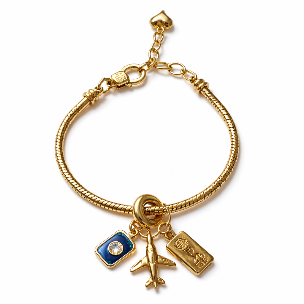 TRAVEL CHARM BRACELET