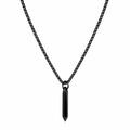 Sleek Edge Necklace – Stainless Steel