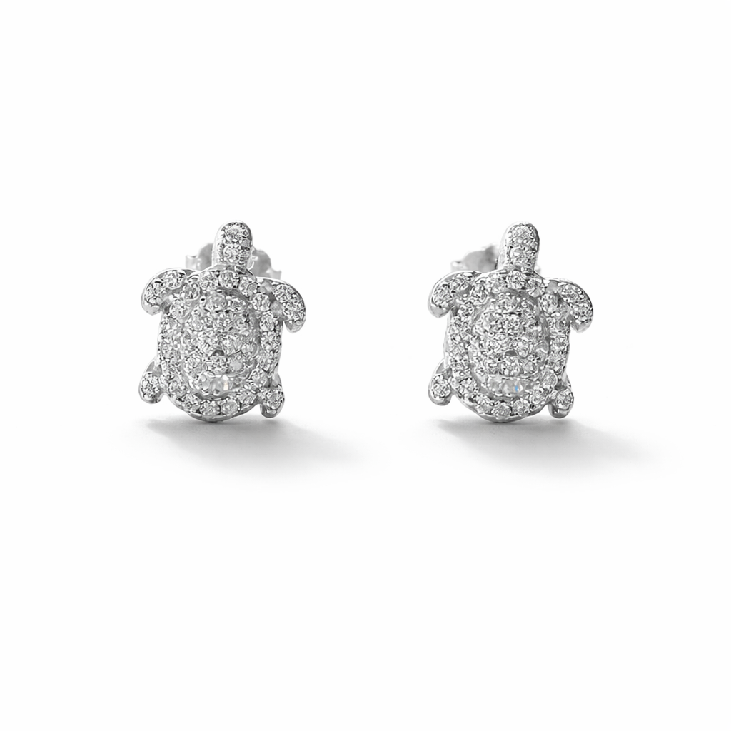 MINI TURTLE EARRINGS