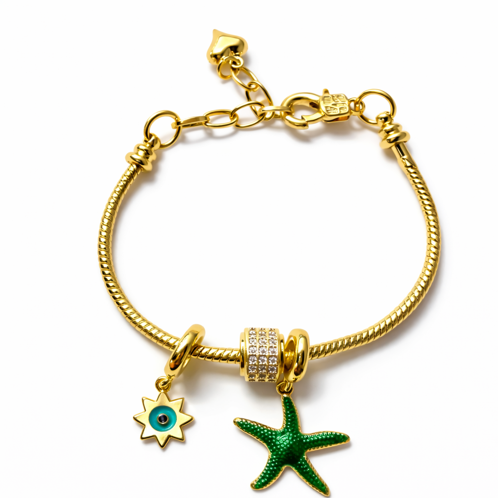 STARFISH CHARM BRACELET