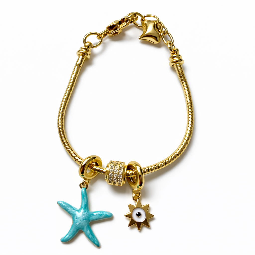 STARFISH CHARM BRACELET