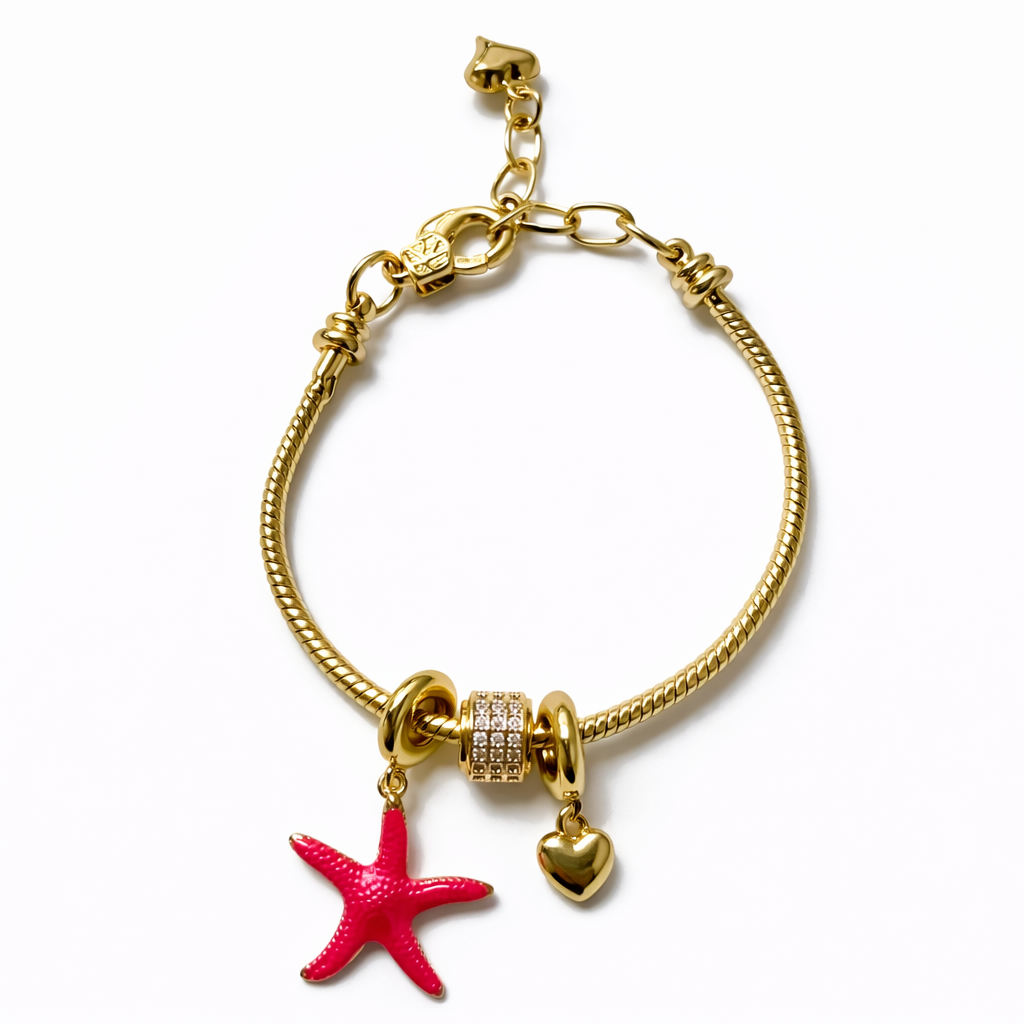 STARFISH CHARM BRACELET