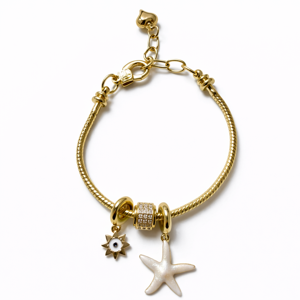 STARFISH CHARM BRACELET