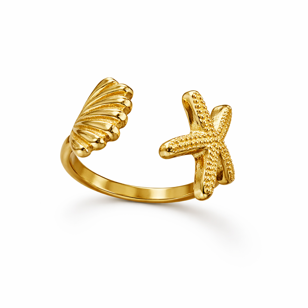 ANILLO AJUSTABLE DE CONCHA