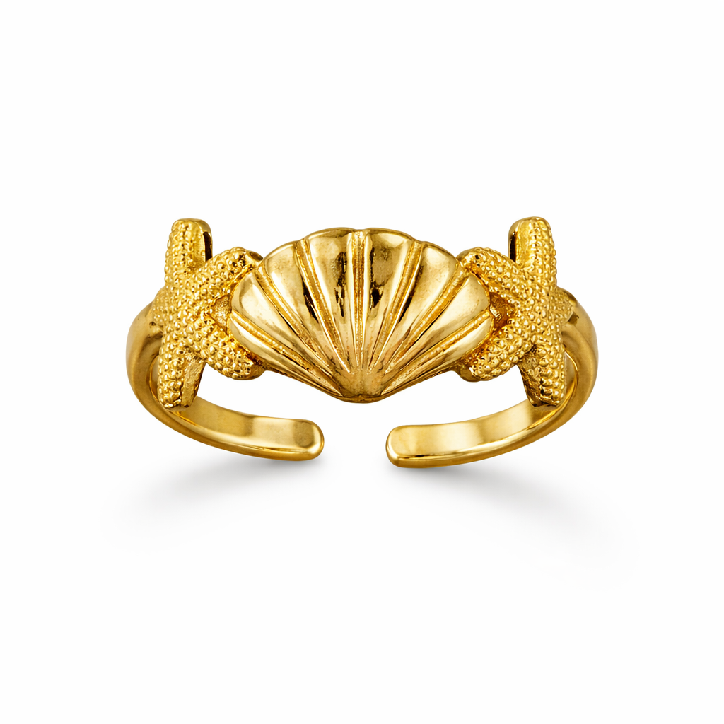 ANILLO AJUSTABLE DE CONCHA