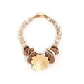Island Bloom Beaded Statement Necklace