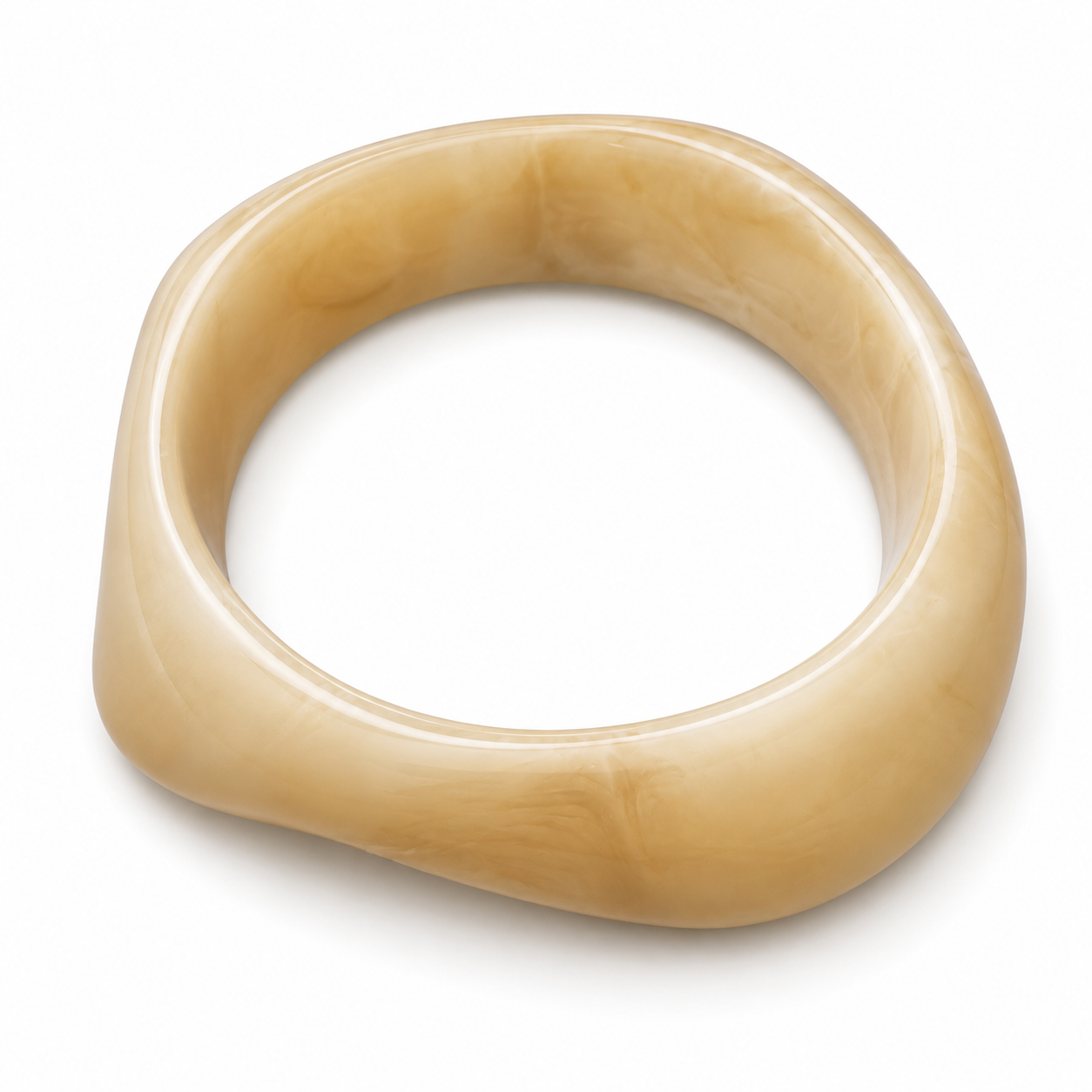 Amber Glow Resin Bangle Bracelet Pick Any 3 For $25