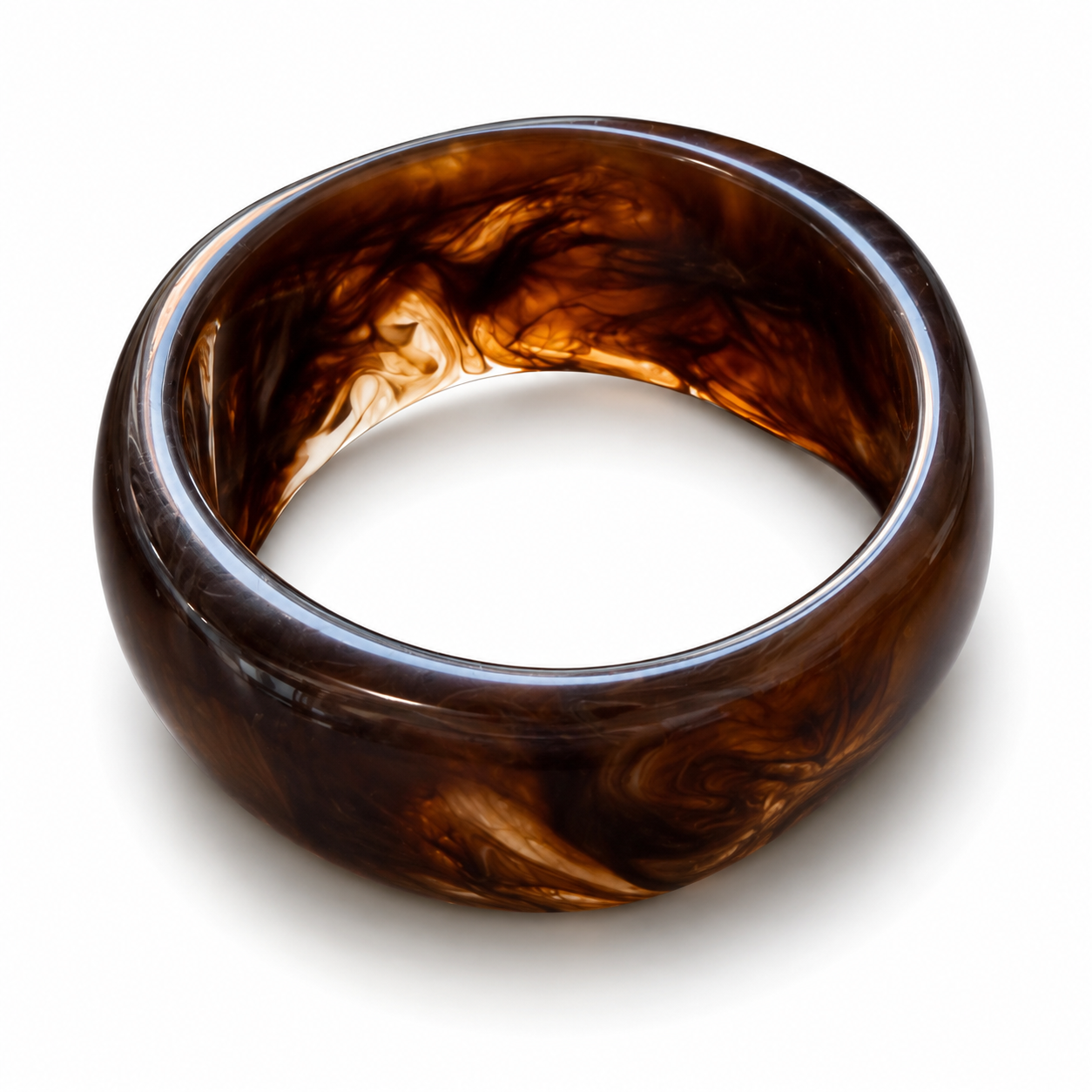 Amber Glow Resin Bangle Bracelet Pick Any 3 For $25