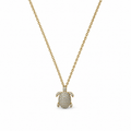 Mini Turtle Necklace – 14K Gold Plated Silver