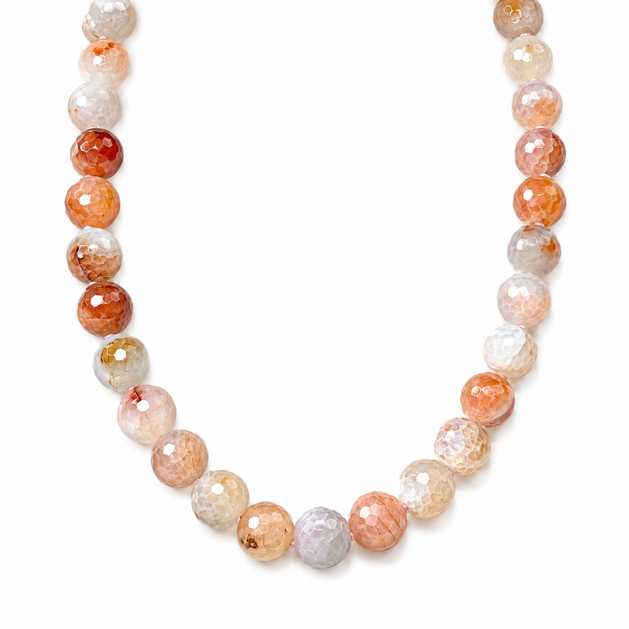 Earth Tone Beaded Necklace