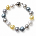 Multicolor Pastel Pearl Bracelet