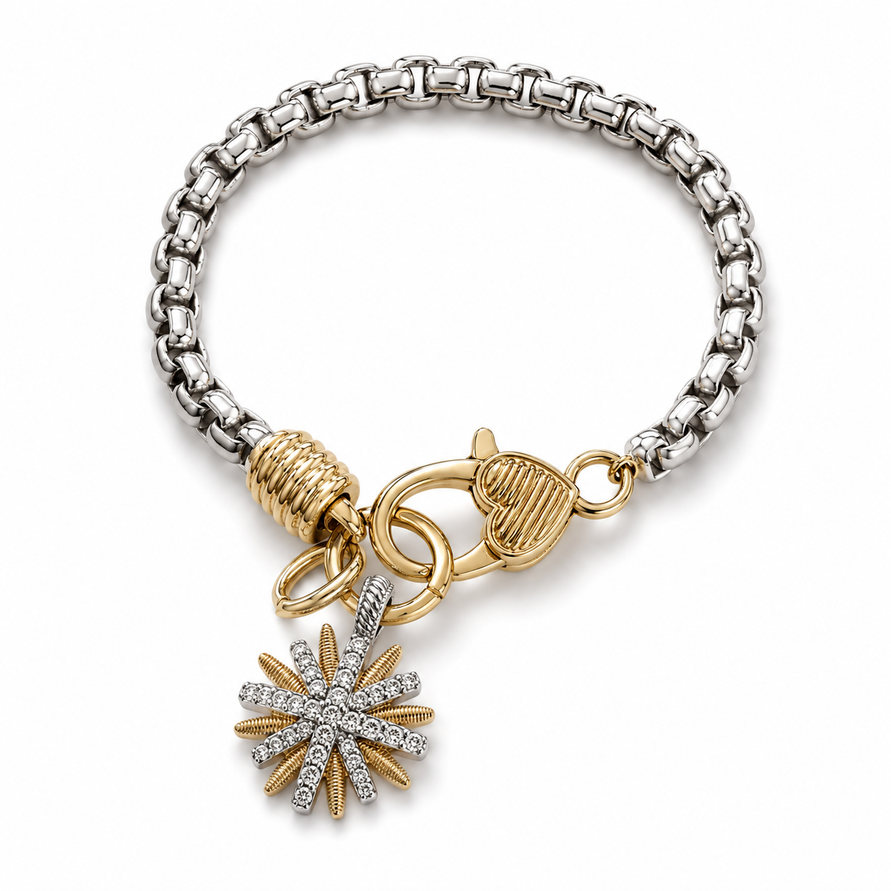 Sunburst Charm Bracelet