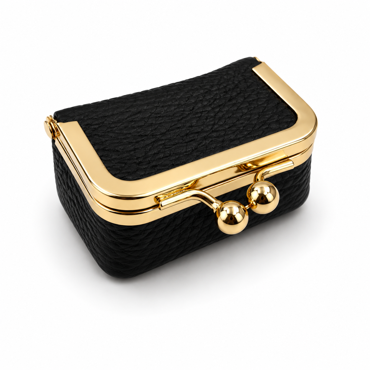 Mini Leather Travel Jewelry Box