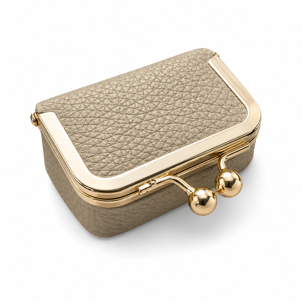Mini Leather Travel Jewelry Box