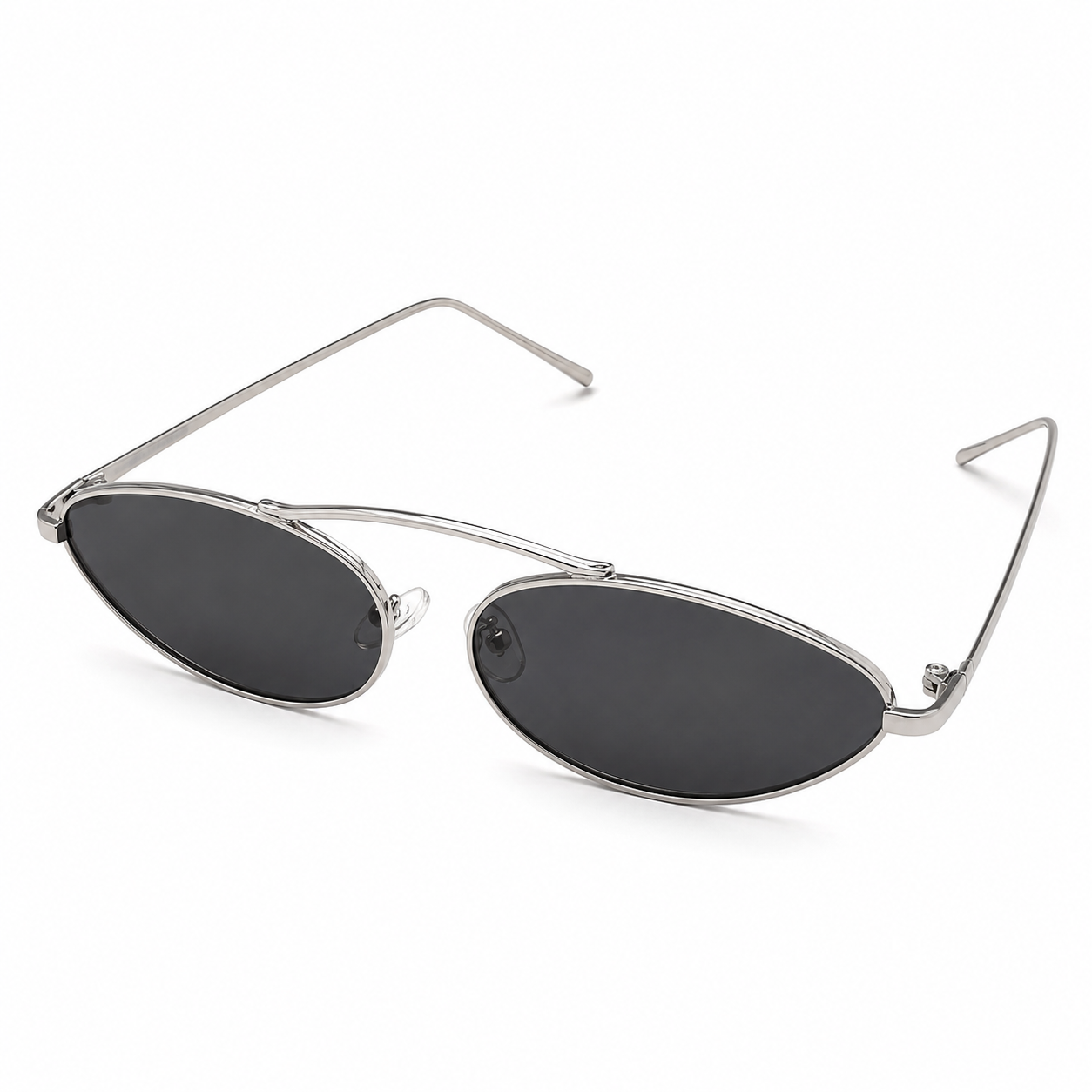 Vintage Oval Metal Frame Sunglasses | UV400 Protection