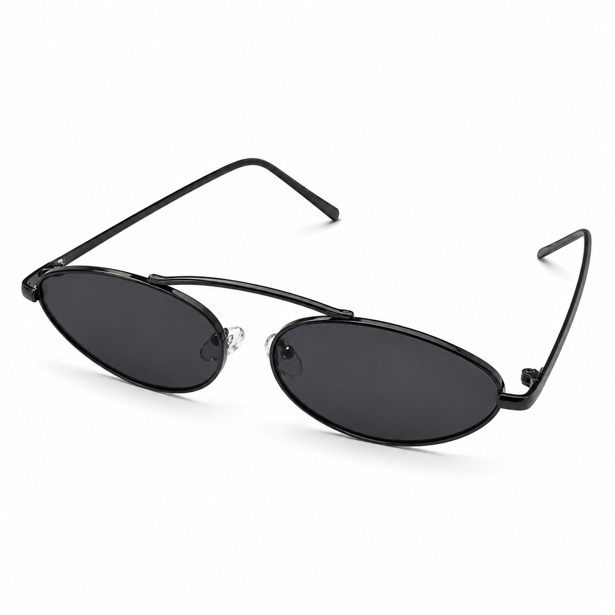 Vintage Oval Metal Frame Sunglasses | UV400 Protection